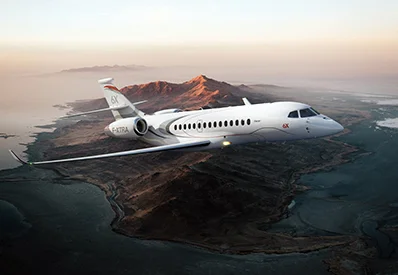 Dassault Falcon 6X private jet